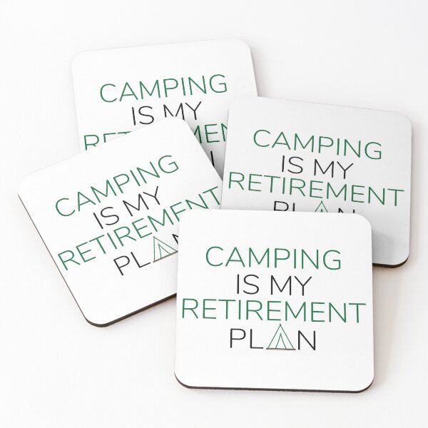 Item preview, Camping Is My Retirement Plan Tent Design designed and sold by SweetAndSpice.