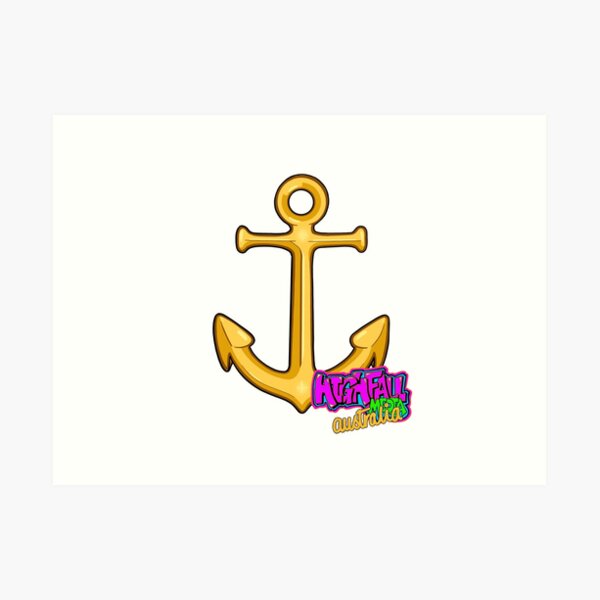 HFM ANCHOR Art Print