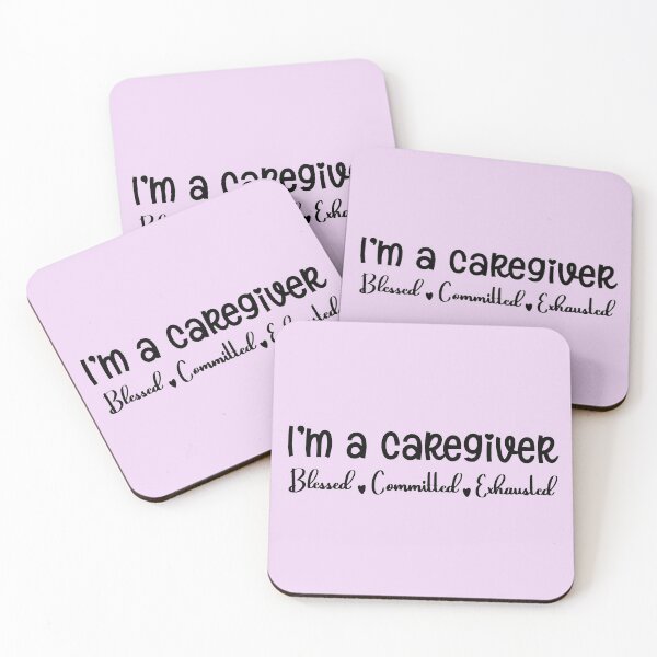 Item preview, I'm Caregiver Blessed Committed Exhausted designed and sold by Mariano Topno.
