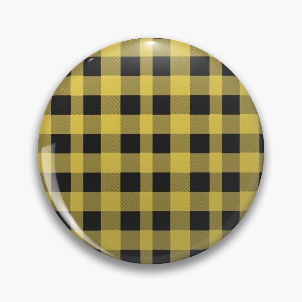 Item preview, Yellow Buffalo Plaid Digital Paper Pattern designed and sold by Aramdesing.