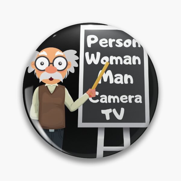 Item preview, Cognitive test Person Woman Man Camera TV designed and sold by Cheerocki.