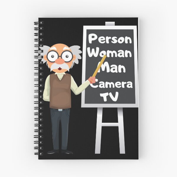 Item preview, Cognitive test Person Woman Man Camera TV designed and sold by Cheerocki.