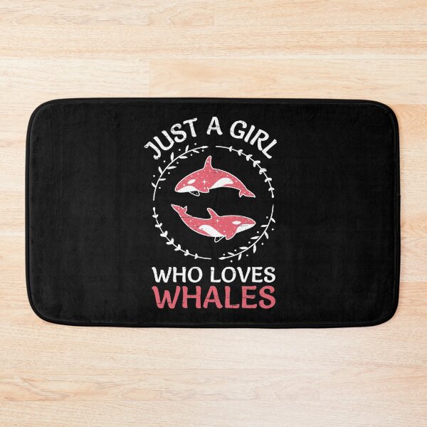 Item preview, Just A Girl Who Loves Whales Ocean Protect Swim Sea Creature Deep Blue Sea Fish Aquatic Animals Conserve Underwater designed and sold by shirti.