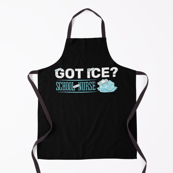Item preview, Got Ice? School Nurse Stethoscope First Aid Scrub Nurse Top Medicine Hospital Syringe Patients Cure Doctor Design designed and sold by shirti.