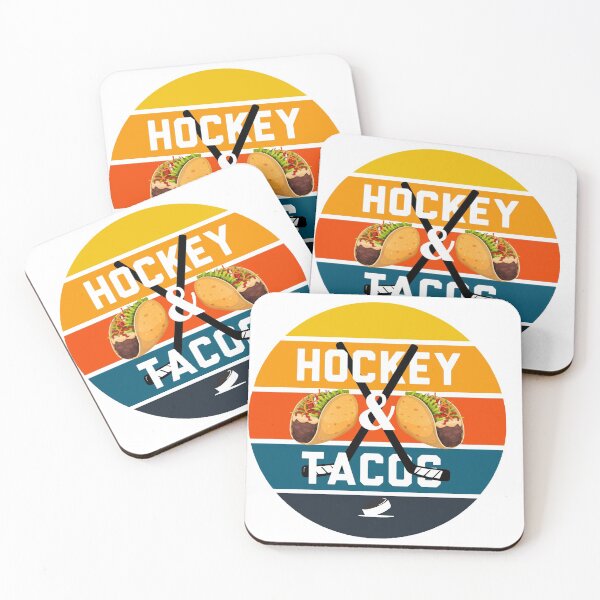 Artikelvorschau, Eishockey und Tacos entworfen und verkauft von Stay Wild.