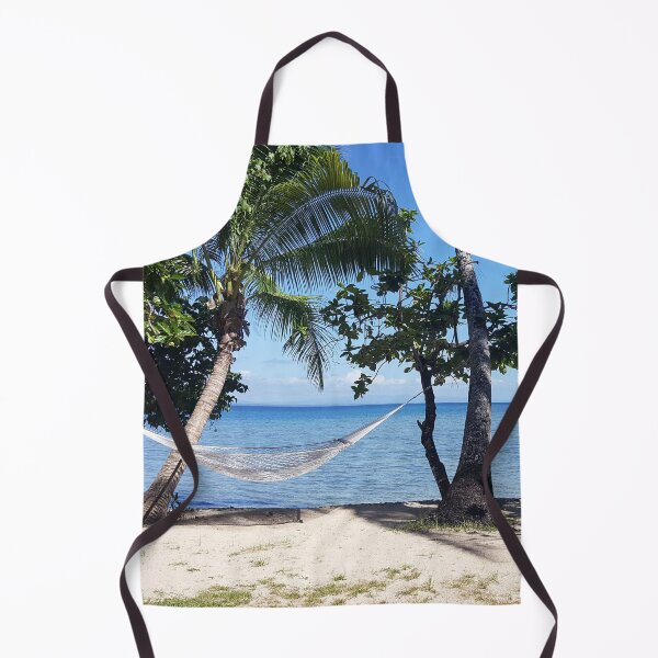 Item preview, Hammock on the Beach in Fiji designed and sold by VvdVenDesign.