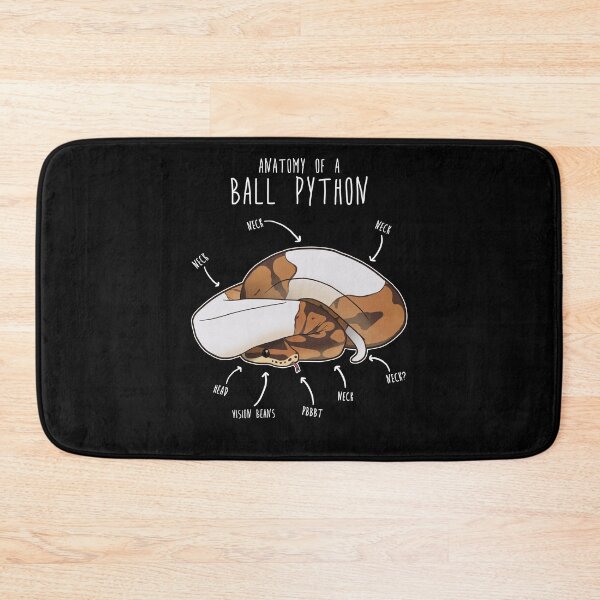 Item preview, Anatomy of a Piebald Ball Python designed and sold by Clara Hollins.