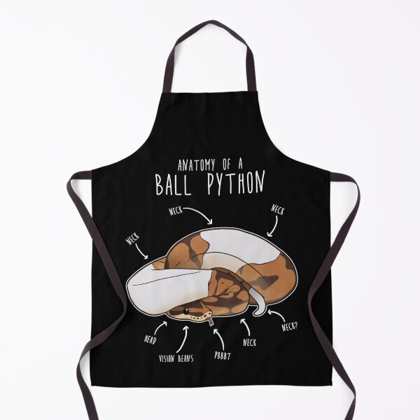 Item preview, Anatomy of a Piebald Ball Python designed and sold by Clara Hollins.