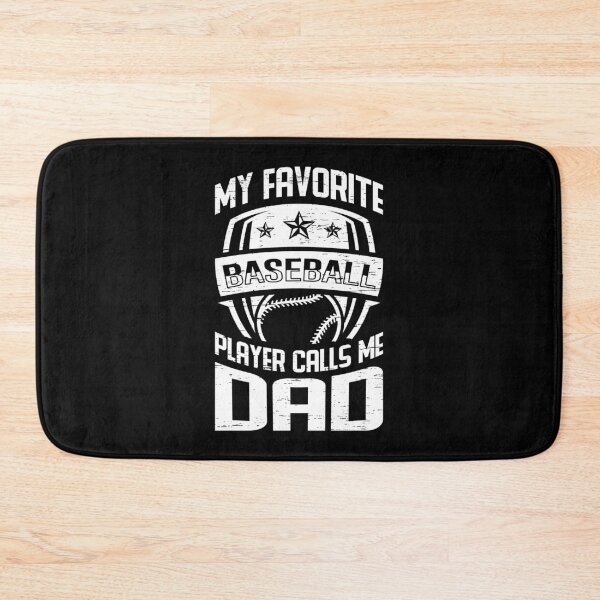 Item preview, My Favorite Baseball Player Calls Me Dad Catcher Baseball Bat Field Pitcher Swing Fielding Home Run Hit Sports designed and sold by shirti.