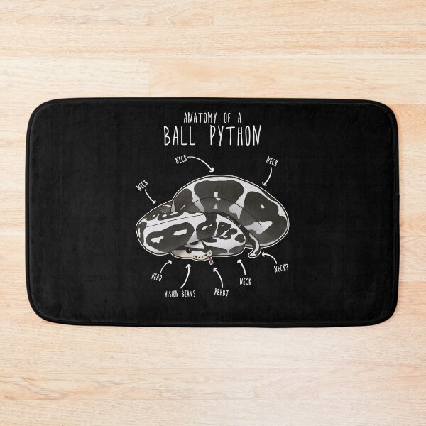 Item preview, Anatomy of an Axanthic Ball Python designed and sold by Clara Hollins.