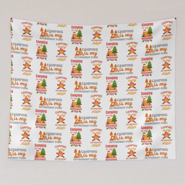 Item preview, Camping Is My Retirement Plan Sticker Pack 1 designed and sold by SweetAndSpice.