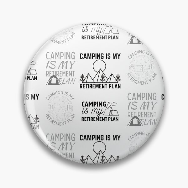 Item preview, Camping Is My Retirement Plan Sticker Pack 2 designed and sold by SweetAndSpice.