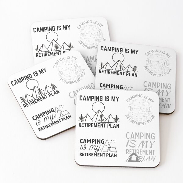 Item preview, Camping Is My Retirement Plan Sticker Pack 2 designed and sold by SweetAndSpice.
