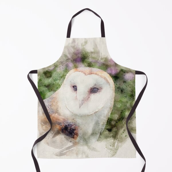 Item preview, Barn Owl Watercolour designed and sold by PowderLanePress.