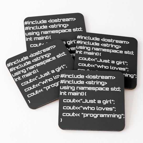 Item preview, Just a girl who loves programming designed and sold by hyggekrog.