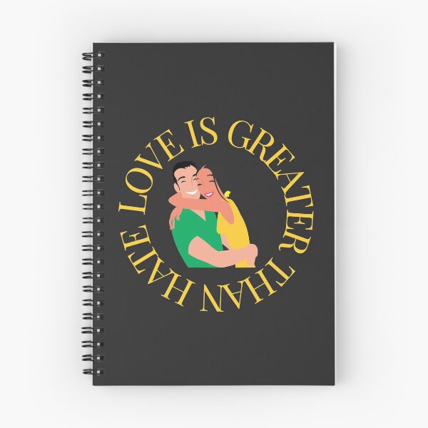 Item preview, LOVE IS GREATER THAN HATE Design designed and sold by LevelUpMerch.