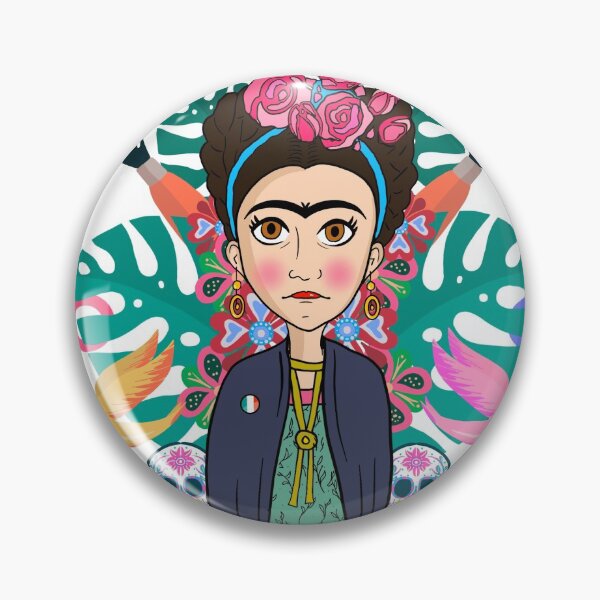 Item preview, Young Frida Kahlo designed and sold by Bimsbums.