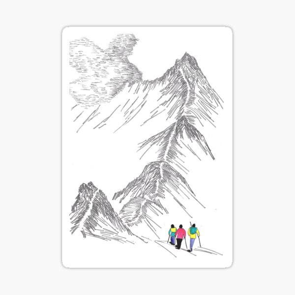 Item preview, Fellwakers on Striding Edge, English Lakes designed and sold by congcoops.
