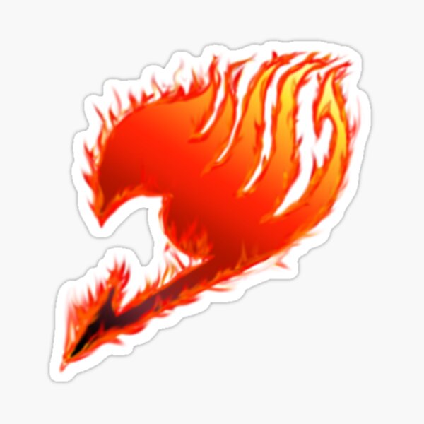 Fairy Tail Symbol Sticker By Doomwolf Redbubble