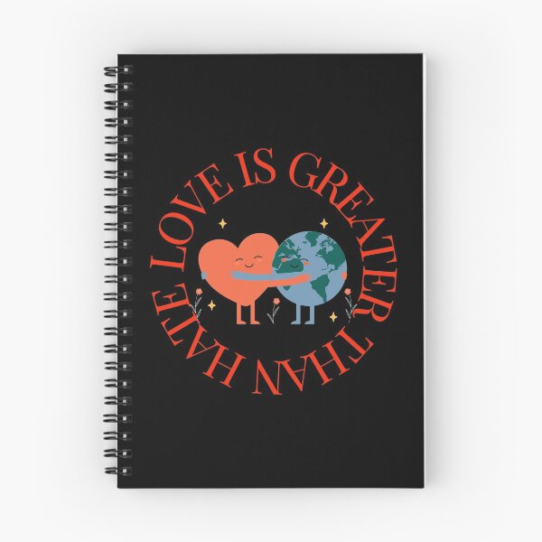 Item preview, LOVE IS GREATER THAN HATE Design designed and sold by LevelUpMerch.
