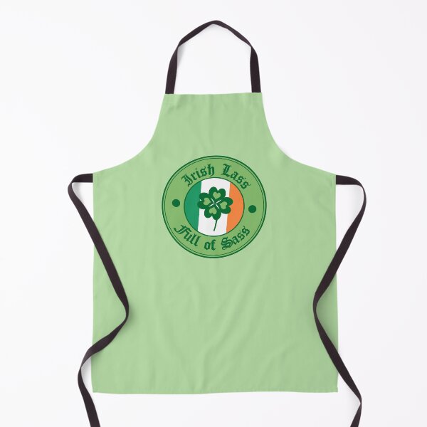Item preview, Irish Lass Full of Sass Flag Edition designed and sold by POPHOLIC.