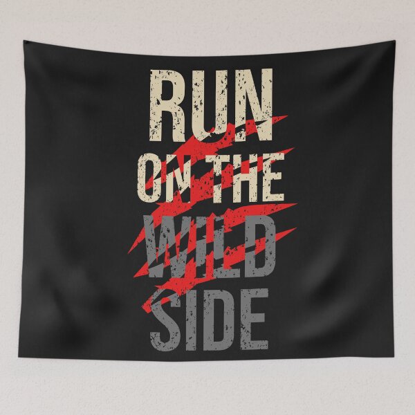 Item preview, Run On The Wild Side - Fun Art designed and sold by blockshop.