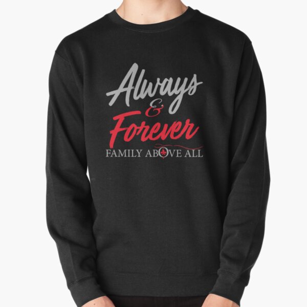 Toujours et pour toujours la famille avant tout Sweatshirt épais