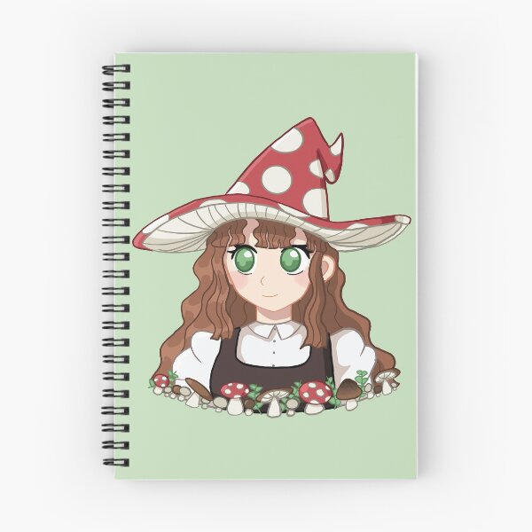 Item preview, Cute Mushroom Witch designed and sold by Ren-UA.