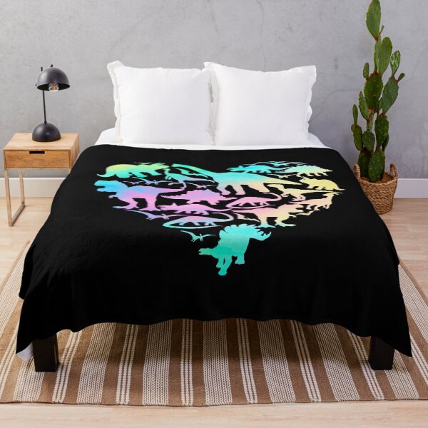 Aperçu de l'œuvre Coeur d'amoureux des dinosaures créée et vendue par PrettyPittie Shop.