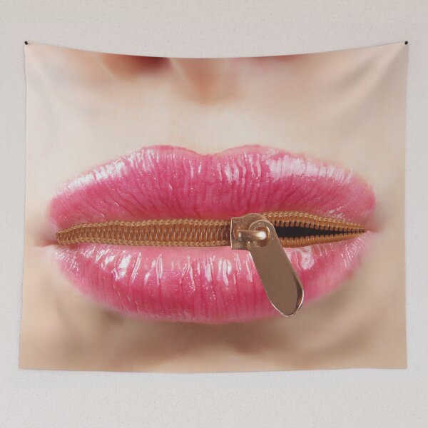 Item preview, Woman zipper lips designed and sold by Eva-Success.