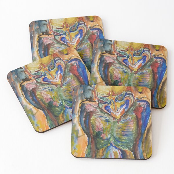 Item preview, trippy abstract acrylic painting - By Even Benløs designed and sold by Benlaus.
