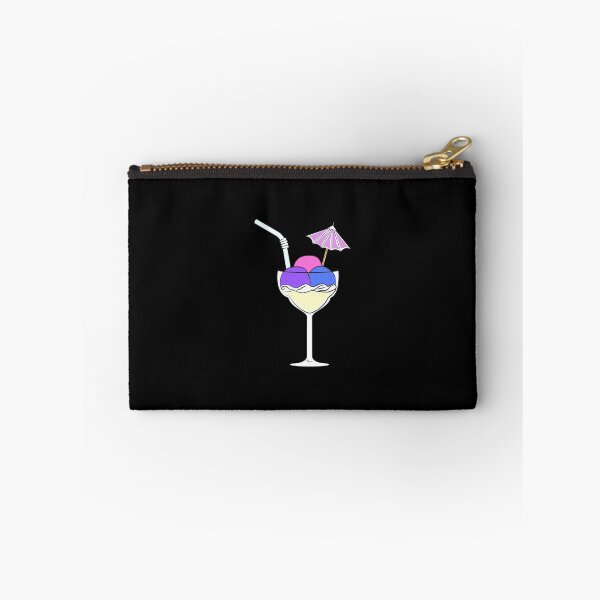 Item preview, Discreet Pride Bisexual Ice Cream Scoops Cocktail designed and sold by meicha.