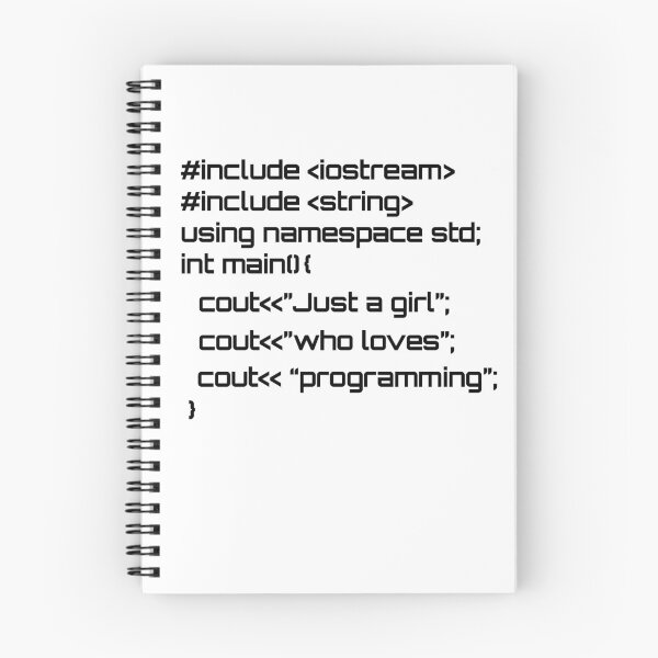 Item preview, Just a girl who loves programming designed and sold by hyggekrog.