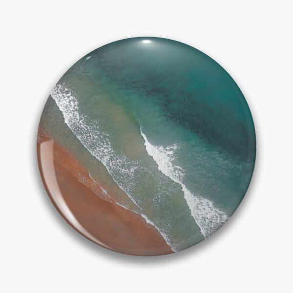 Item preview, Emerald Copper Foamy Waves designed and sold by Erika Bartha.