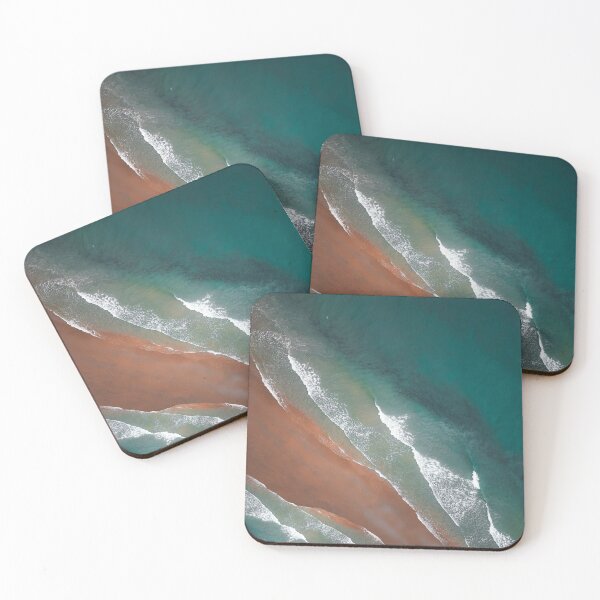 Item preview, Emerald Copper Foamy Waves designed and sold by Erika Bartha.