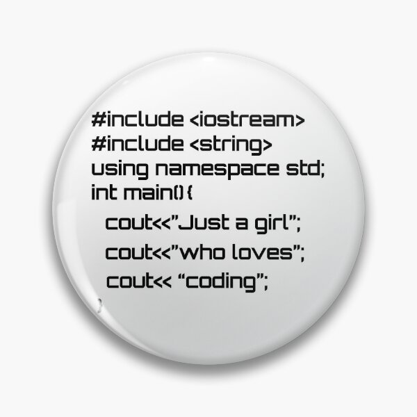 Item preview, Just a girl who loves coding designed and sold by hyggekrog.