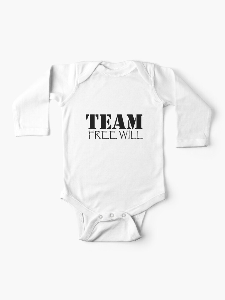 Supernatural Team Free Will Baby One Piece By Jaimefoxxx Redbubble