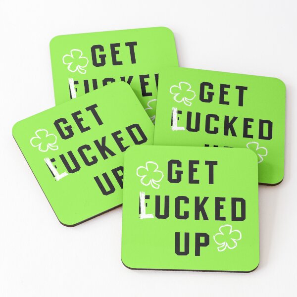 Item preview, Get Lucked Up designed and sold by Maxartdesigns.