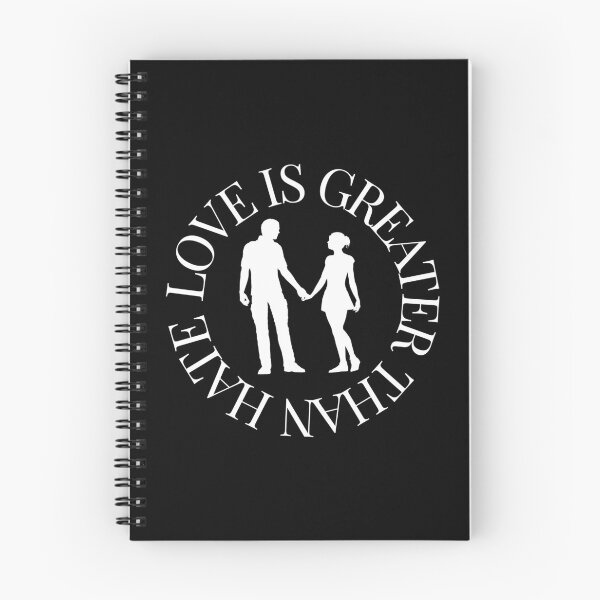 Item preview, LOVE IS GREATER THAN HATE Design designed and sold by LevelUpMerch.