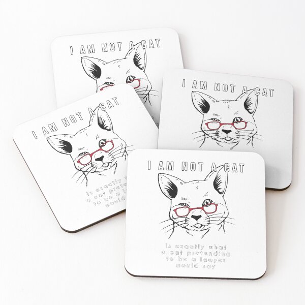Item preview, I am not a cat is exactly what a cat... designed and sold by FunkyTowns.