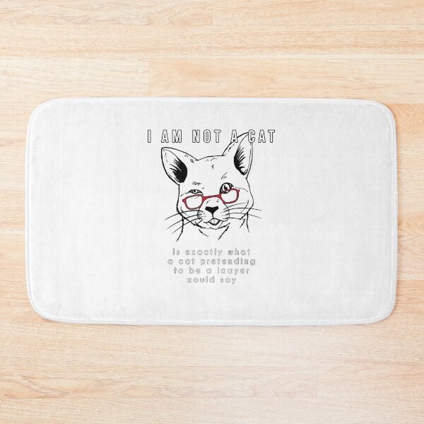 Item preview, I am not a cat is exactly what a cat... designed and sold by FunkyTowns.