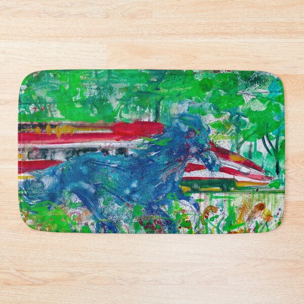 Item preview, HORSE and TRAIN - watercolor painting designed and sold by lautir.