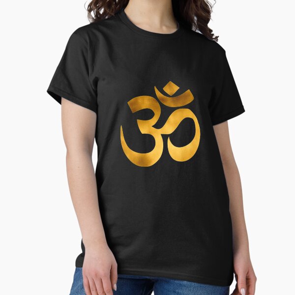 Aperçu de l'œuvre Feuille d'or om, ohm traditionnel créée et vendue par HariniArts.