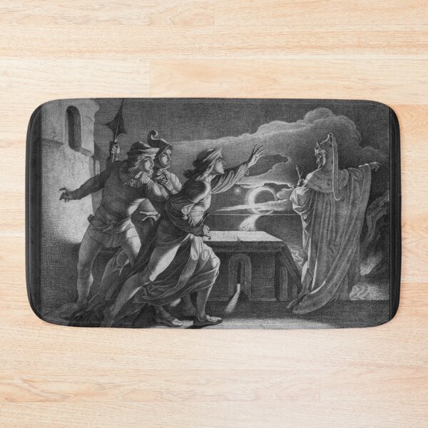 Item preview, Hamlet and the Ghost of his Father by Adam Vogler Old Masters Classical Fine Art Reproduction designed and sold by Xzendor7 Digital Art Creations.