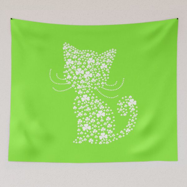 Item preview, Cat Shamrock designed and sold by Maxartdesigns.