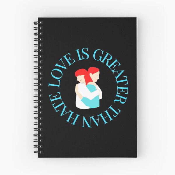 Item preview, LOVE IS GREATER THAN HATE Design designed and sold by LevelUpMerch.