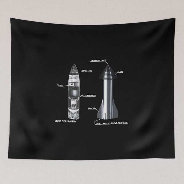 Item preview, Starship Blueprint But No Useful Information designed and sold by FunGuru.