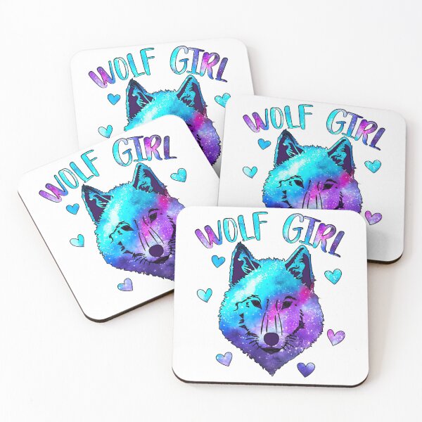 Artikelvorschau, Wolfsmädchen entworfen und verkauft von PrettyPittie Shop.