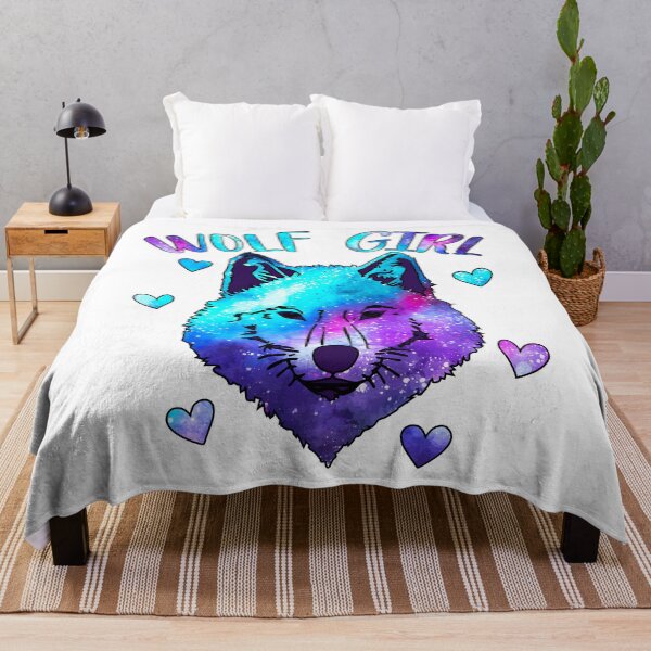 Artikelvorschau, Wolfsmädchen entworfen und verkauft von PrettyPittie Shop.