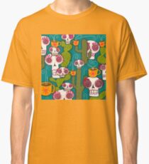 Skulls, Cacti and Atomic Coffee Classic T-Shirt